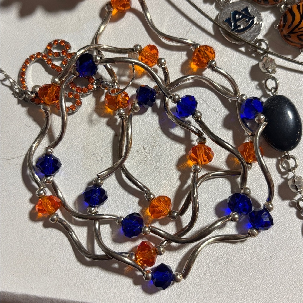 Huge lot AUBURN jewelery scarfs earrings necklaces bracelet etc!! - Picture 2 of 8